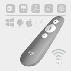 Logitech Presenter R500s bežični, crveni laser, USB