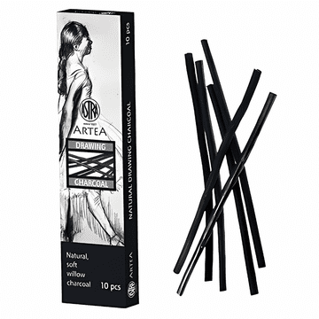 Astra prirodni ugljen za crtanje 3-6 mm 10 komada