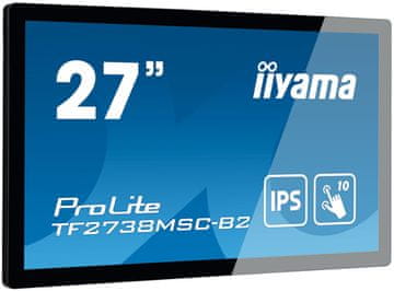 iiyama ProLite TF2738MSC-B2 27" FHD LED monitor osjetljiv na dodir crne boje