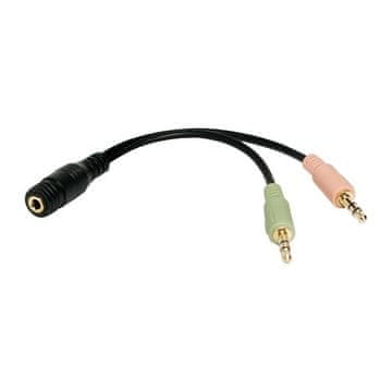 LogiLink Audio adapter stereo LogiLink CA0020 3,5 mm jack (ž) > 2x 3,5 mm jack (m)