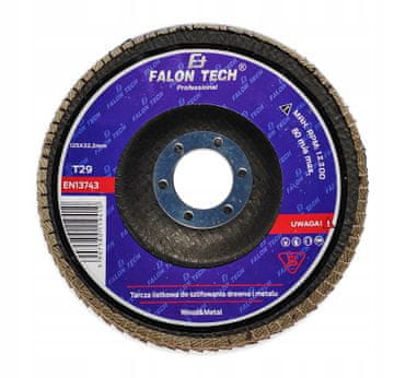 FALON-TECH BRUSNI LAMPNI DISK 125 mm P60