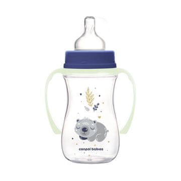 CANPOL 35/237 Bočica protiv kolika 240 ml EasyStart Sleepy Koala plava