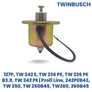 AXZ s.r.o. Zamjena s dva Buscha: Solenoid podizanja DC24 127P, TW 242 E, TW 236 PE, TW 236 PE B3.9, TW 242 PE/Profi Line, 242PEB43, TW 250, TW 250B45, TW260, 260B45