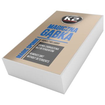 K2 ČAROBNA SPUŽVA od melamina 10x6x2cm K290