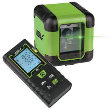 SET LASERA ZELENOG KRIŽA + DALJINOMJER 40 M - DEDMC0920