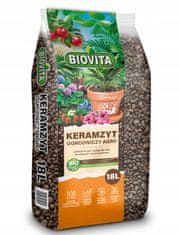 BioVita Ekspandirana glina za vrtlarstvo 8-16 mm u posudama, učinkovita, čista, 18 l