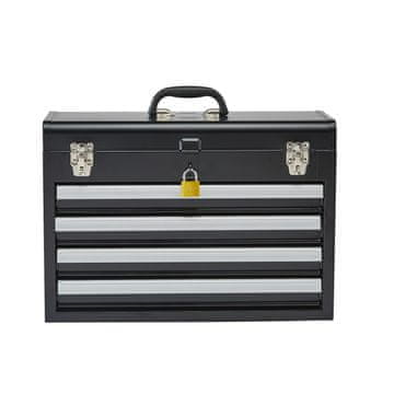 VEVOR Kutija za alat 52x21.8x36.1 cm Crna