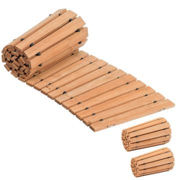 VEVOR Vrtna staza zakrivljena, rolo 215.9x43.2 cm, smeđa