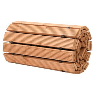 VEVOR Vrtna staza 243.8x43.2 cm smeđa