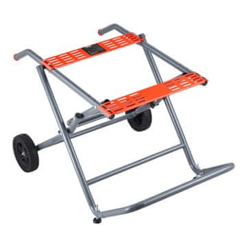 VEVOR Stalak za stolnu pilu sklopivi na kotače 1100x760x620 mm sivi