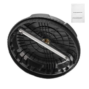 VEVOR Čistač površina za visokotlačni perač 385x120 mm Crni
