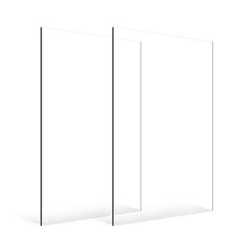 VEVOR Akrilna ploča 2 komada 61x122x0.3 cm prozirna
