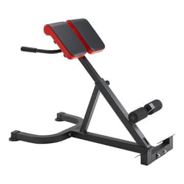VEVOR Rimska stolica za hiperekstenziju podesiva 136 kg crna