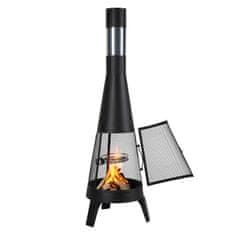 VEVOR Kamin Conical 50.8x149.5 cm Crna