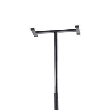 VEVOR Poluga za prijenos, podna do stropna, nosač za držanje, dimenzije 550x215x3050 mm, crna