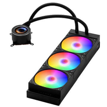 VEVOR Hladnjak za CPU s tekućinom 402x120x56 mm Crni