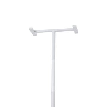 VEVOR Poluga za prijenos, podna do stropna, napeta, rukohvat, 550x215x3050 mm, bijela
