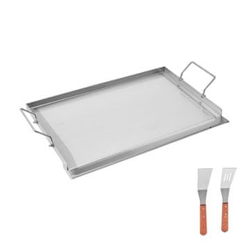 VEVOR Ploča za pečenje pravokutna ravna 58.5x36.5 cm čelik boja