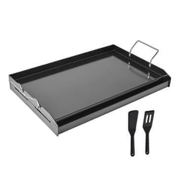 VEVOR Ploča za pečenje 60.5x36 cm Crna
