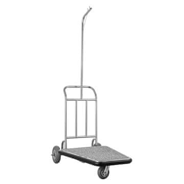 VEVOR Kolica za prtljagu 108x64x180 cm Srebrna