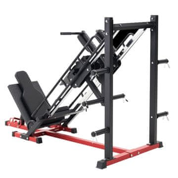 VEVOR Leg Press Hack Squat Stroj Podesiv 2154x1474x1230 mm Crni