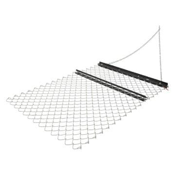 VEVOR Povlačni greben 1520x1240x57 mm Crni