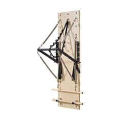 VEVOR Pilates reformer sprava za zid, javorovo drvo, opružna ploča, 1830x560x800 mm
