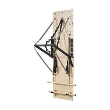 VEVOR Pilates reformer sprava za zid, javorovo drvo, opružna ploča, 1830x560x800 mm