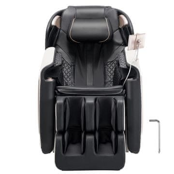 VEVOR Masažna stolica 3D Zero Gravity naslonjač 1550x740x1050 mm Crna