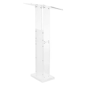 VEVOR Postolje za podij 126.5x40x60 cm prozirno