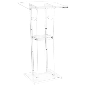VEVOR Postolje za podijum 110x45 cm prozirno