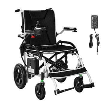 VEVOR Električni invalidski stolac 100x60x91 cm Srebrni