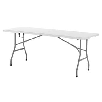 VEVOR Sklopivi stol 180x70x73 cm bijeli