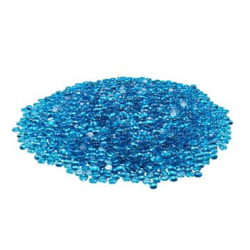 VEVOR Staklene perle za kamin 19.05 mm plave 4.5 kg