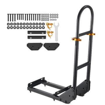 VEVOR Golf kolica ručka 450x235x905 mm Crna