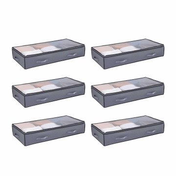 VEVOR Spremnik za pohranu ispod kreveta 996x500x180 mm, prozirni poklopci, spremište