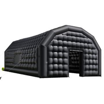 VEVOR Naduvni noćni klub 8x6x4 m Crni