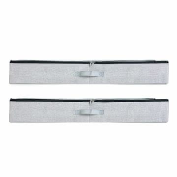VEVOR Spremnik za pohranu ispod kreveta 85x43x12 cm, prozirni poklopci, spremište