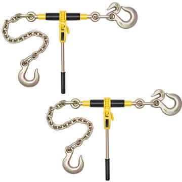VEVOR Podesivi lančani stezaljka 4173 kg radno opterećenje 1330x430x100 mm crvena