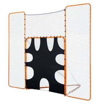 VEVOR Lacrosse gol 12x9 ft narančasti