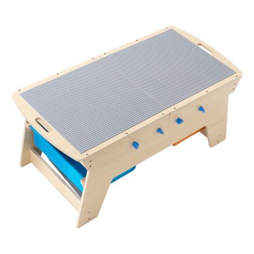 VEVOR Dječji stol za aktivnosti 905x497x393 mm prirodni