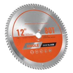 VEVOR Kružna pila list 305x305x3 mm za rezanje drva