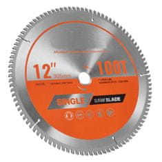 VEVOR Kružna pila list 305x305x3 mm 100 zubi rezanje aluminija metal