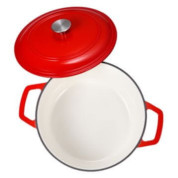 VEVOR Lagana pećnica 350x270x190 mm Crvena