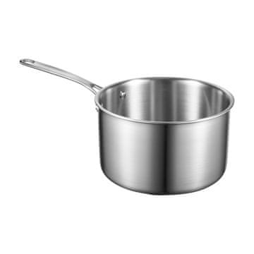 VEVOR Lonac za umake 4 QT 20x12 cm metalik višenamjenski