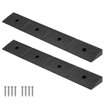 VEVOR Rampu za rubnik 977.9x149.86x50.8 mm Crna Teška guma