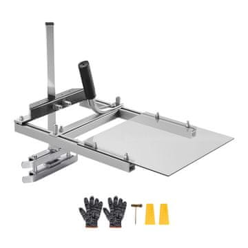VEVOR Prijenosna pila za rezanje drva 41x51 cm srebrna