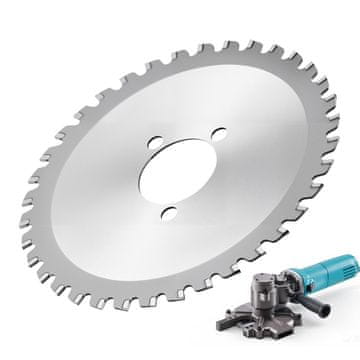 VEVOR Oštrica za rezanje armature 36 zubi 140x140x1.9 mm 34 mm osovina Čelik