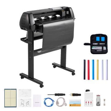 VEVOR Stroj za rezanje vinila SK-720L 940x455x1030 mm Dvostruke oštrice