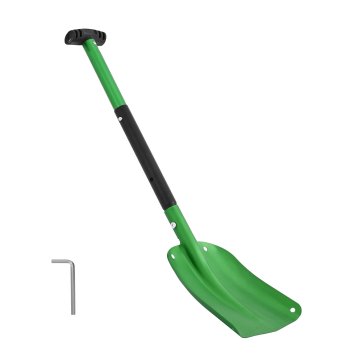 VEVOR Lopata za snijeg 66-81x21.5 cm Zelena